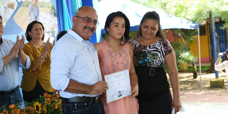 Primera promoción de graduandos en Acuicultura