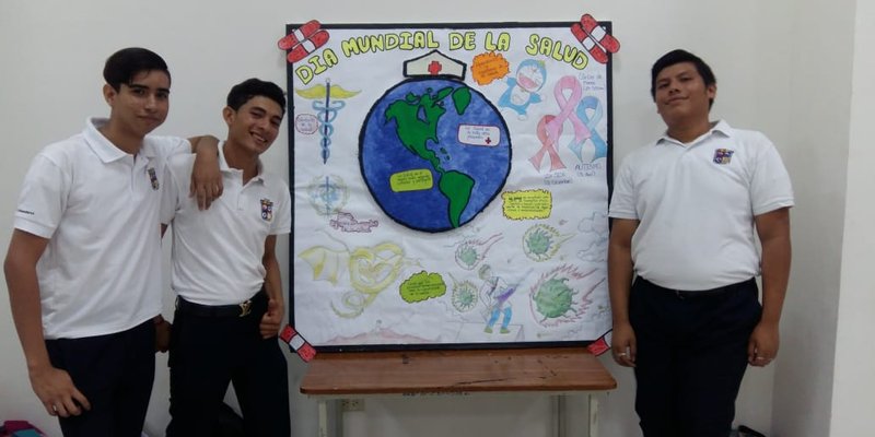 Estudiantes apoyan jornada de prevención de enfermedades