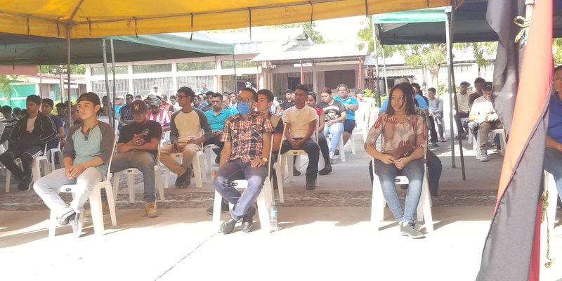 Estudiantes Técnicos conmemoran el 125 Aniversario Natal del General Augusto C. Sandino