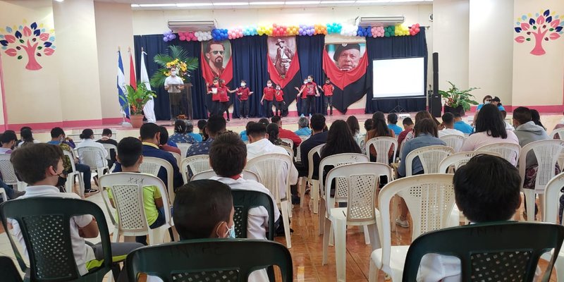 Homenaje en el 45 Aniversario del paso a la inmortalidad del Comandante Carlos Fonseca Amador