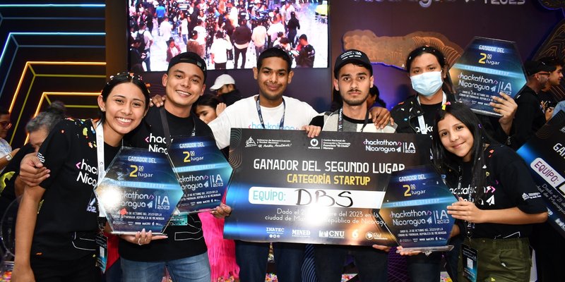 ¡Ganan Hackathon! Estudiantes Técnicos de Estelí destacan con proyecto Push Business