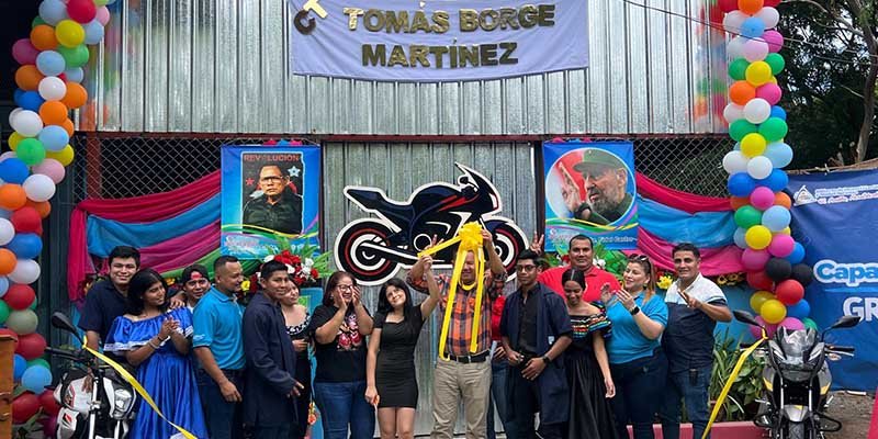 Centro Tecnológico Comandante Tomás Borge Martínez inaugura aula taller para fortalecer la formación en Mecánica de Motocicletas