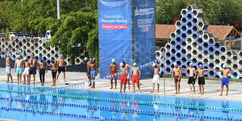 Tecnológico Nacional celebra la cuarta edición del Campeonato Nacional de Natación "Nicaragua, Paz y Dignidad"