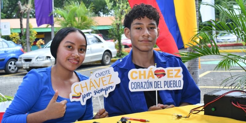 Estudiantes Técnicos celebran el 71 aniversario del Natalicio del comandante Hugo Chávez Frías