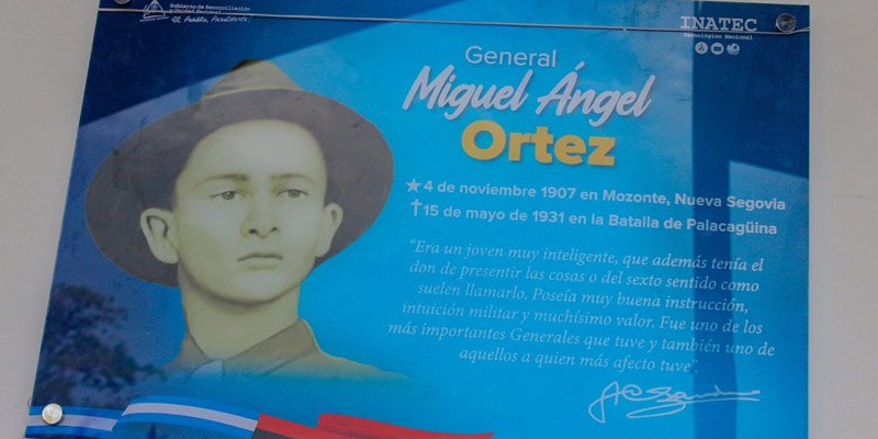 INATEC oficializa cambio de nombre del Centro Tecnológico de Granada a "Centro Tecnológico Gral. Miguel Ángel Ortez"