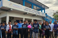 Inauguración del Centro Tecnológico Ulises Santiago Gogo en Bilwi