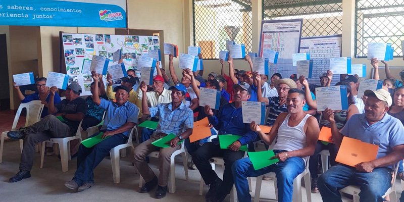 Caficultores de Santo Domingo en Telpaneca, certifican sus conocimientos empíricos