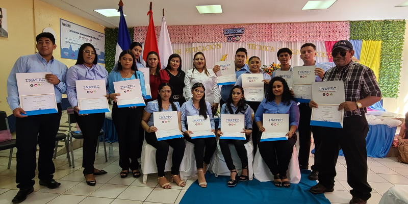 146 nuevos profesionales técnicos en Juigalpa