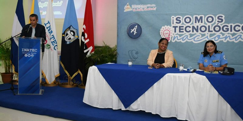 Policía Nacional y INATEC Gradúan y Lanzan Nueva Edición del Programa Angelita Morales Avilés