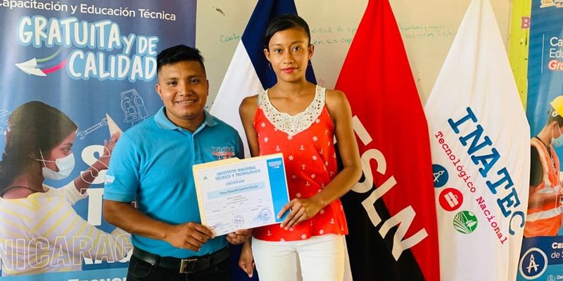 INATEC acerca el aprendizaje del idioma inglés a la Comunidad El Chiquirín, Somoto