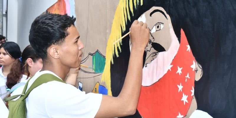 Estudiantes de Educación Técnica celebran el Mes Patrio  con el Circuito Orgullo Técnico “Todos San Jacinto”Estudiantes de Educación Técnica celebran el Mes Patrio  con el Circuito Orgullo Técnico “To