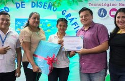 Estudiantes del Centro Tecnológico Bidkart Muñoz celebran el “Orgullo Patrio” a través del diseño gráfico