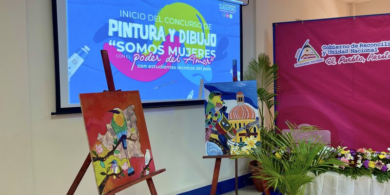 Concurso de Pintura y Dibujo “Somos Mujeres con el Poder del Amor”