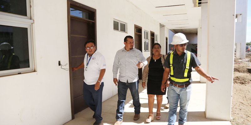 Avances en la construcción del Centro Tecnológico Juan de Dios Muñoz, en la ciudad de León