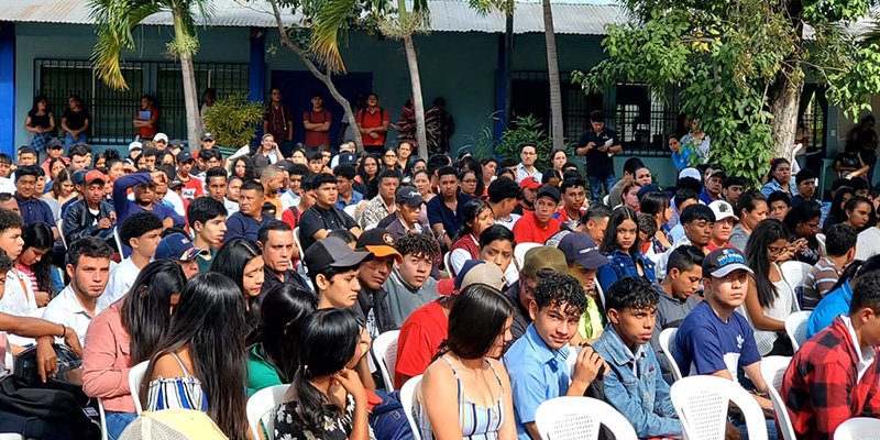 Protagonistas del municipio de Ocotal, inician cursos libres y modulares