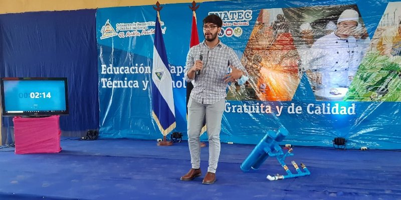 Desarrollan en Jinotepe Expoferia INNOVATEC con proyectos elaborados por estudiantes y docentes