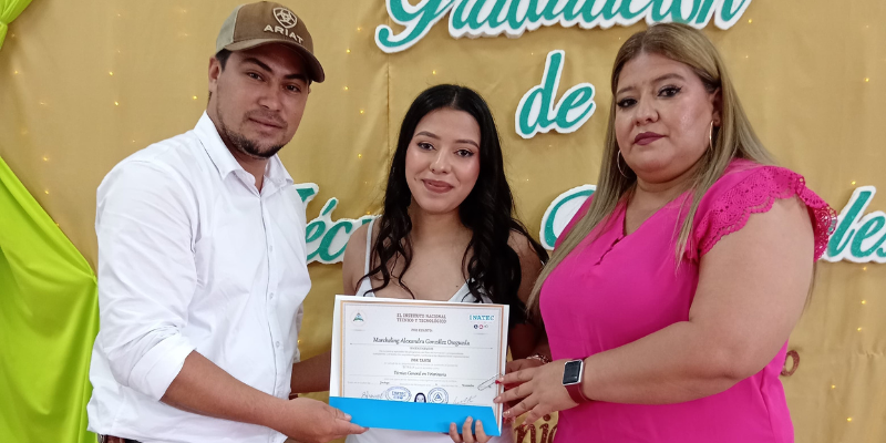 Entrega de certificados a protagonistas de Jinotega