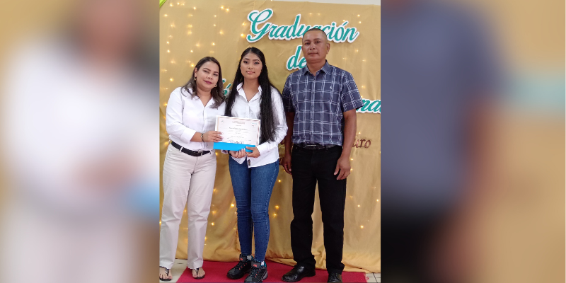 Entrega de certificados a protagonistas de Jinotega