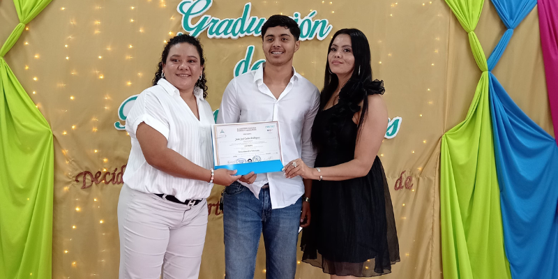 Entrega de certificados a protagonistas de Jinotega