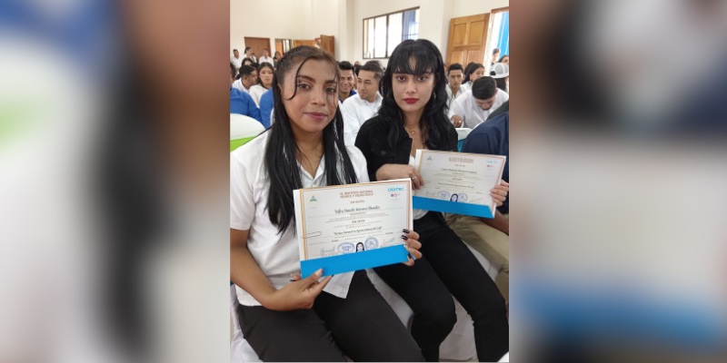 Entrega de certificados a protagonistas de Jinotega