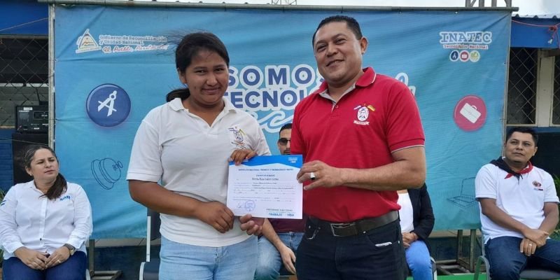 Protagonistas de Carazo finalizan Programa de Vocación Productiva