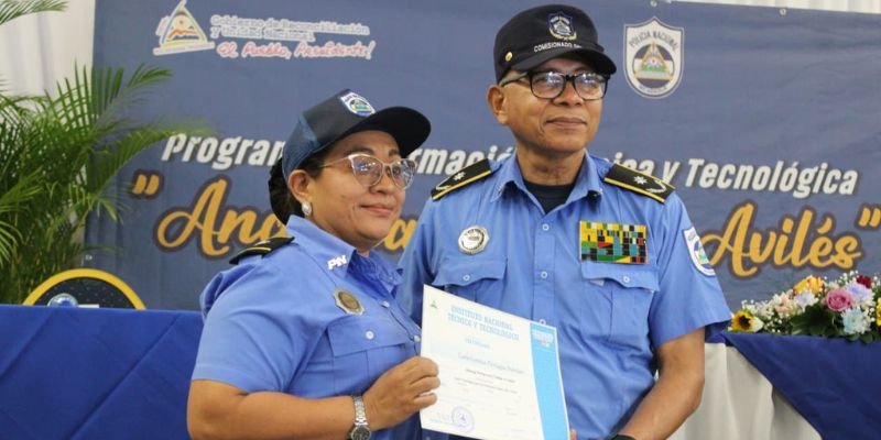 INATEC y Policía Nacional celebran la IV Edición del Programa Técnico “Angelita Morales Avilés”