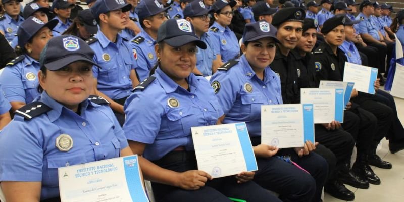 INATEC y Policía Nacional celebran la IV Edición del Programa Técnico “Angelita Morales Avilés”