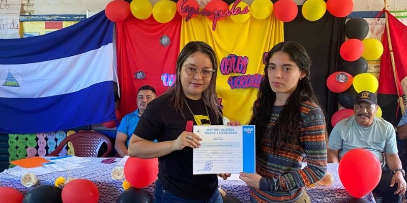 INATEC Fortalece Habilidades Productivas en Matagalpa con Programa “Luz y Verdad”