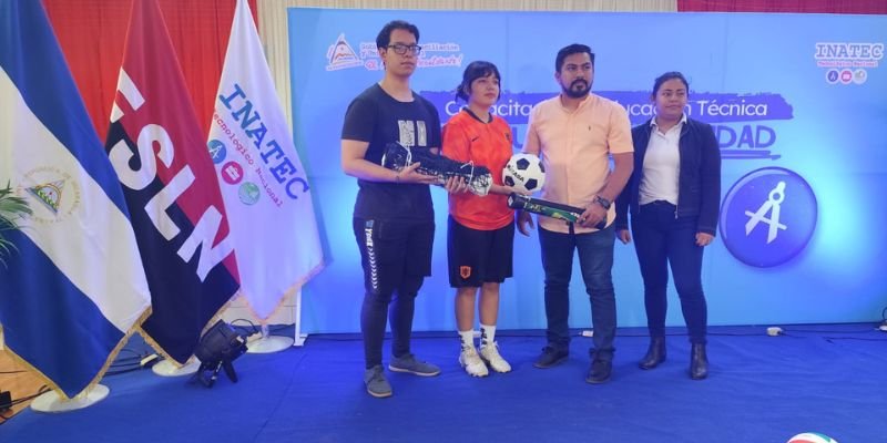 INATEC fortalece la formación integral de más de 46 mil estudiantes técnicos con entrega de material deportivo