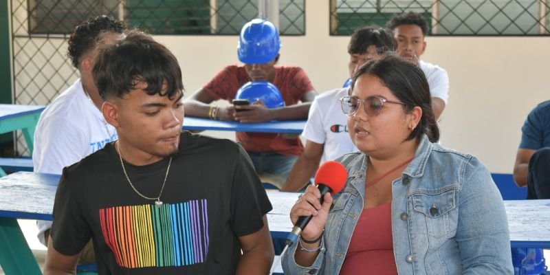 Con determinación y alegría: Argenis, el estudiante técnico que desafía barreras