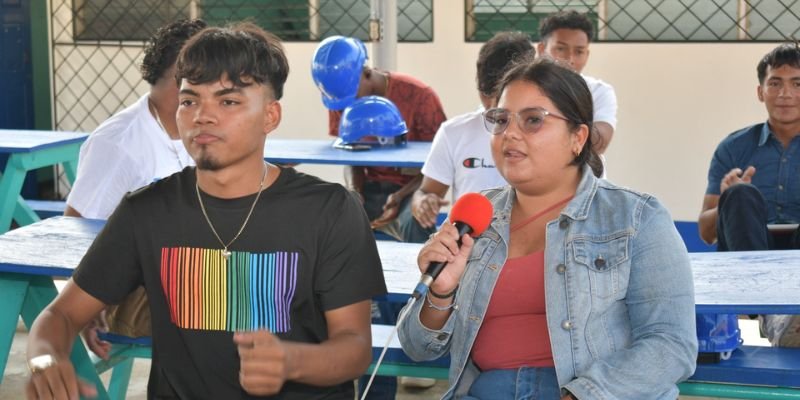 Con determinación y alegría: Argenis, el estudiante técnico que desafía barreras