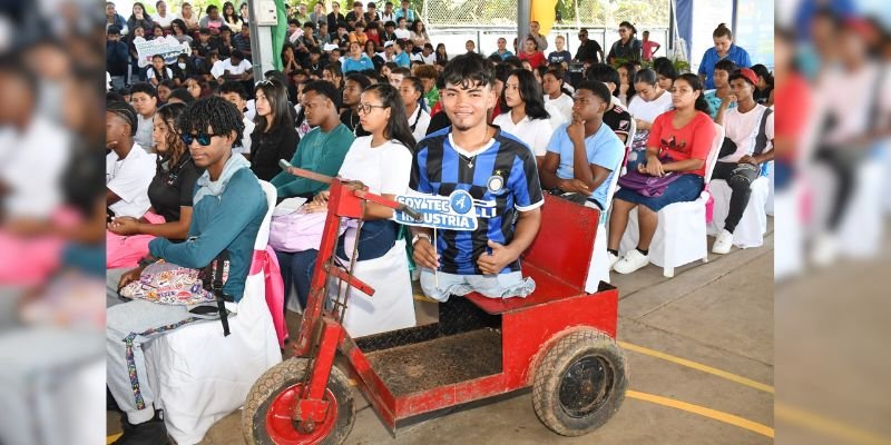 Con determinación y alegría: Argenis, el estudiante técnico que desafía barreras