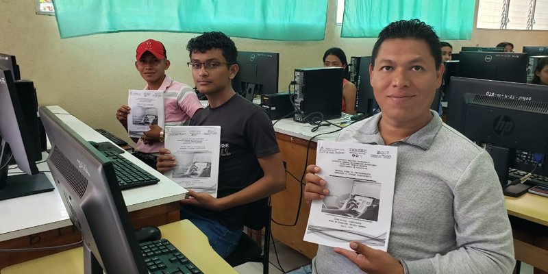 Con mucha motivación, estudiantes técnicos de Boaco inician clases en fin de semana