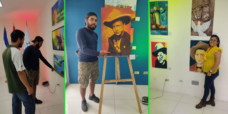 Exposición de Arte “Sandino: Luz, Vida y Verdad”