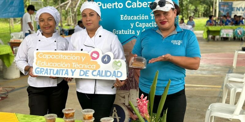 7 proyectos novedosos son presentados en Festival INNOVATEC de la Costa Caribe Norte