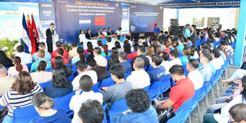 China y Nicaragua firman convenio para el Primer Taller Luban en América Latina y el Caribe