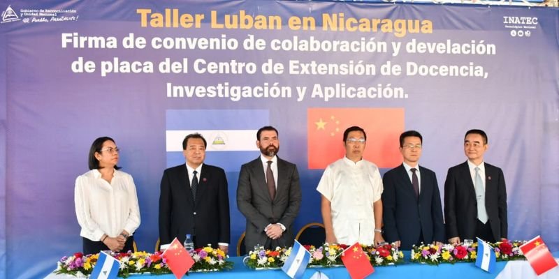China y Nicaragua firman Convenio para implementar el primer Taller Luban en América Latina