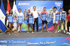 Conocé los estudiantes técnicos destacados del IV Campeonato Nacional de Natación "Nicaragua, Paz y Dignidad"