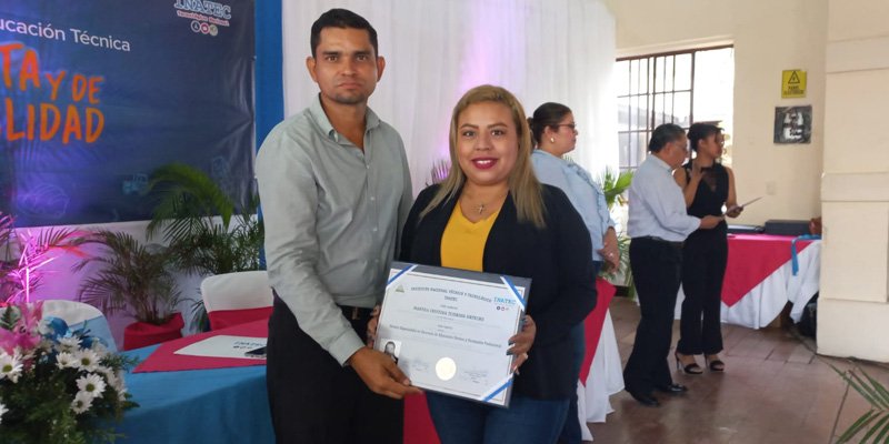 933 graduados para el fortalecimiento de la  Educación Técnica en Nicaragua