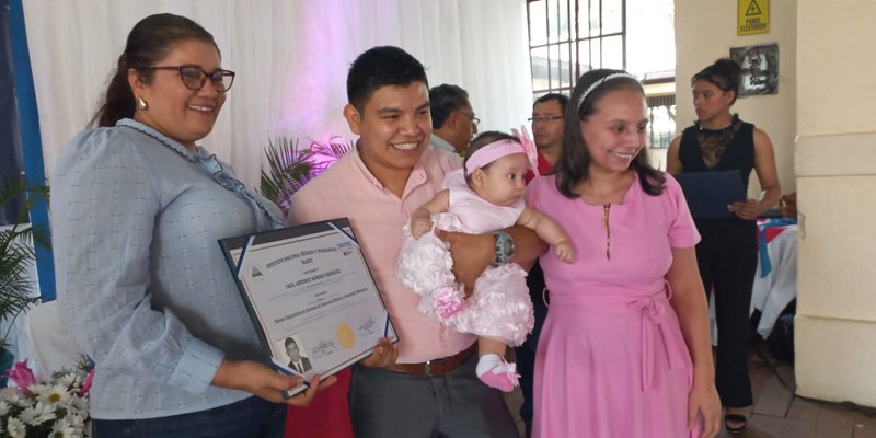 933 graduados para el fortalecimiento de la  Educación Técnica en Nicaragua