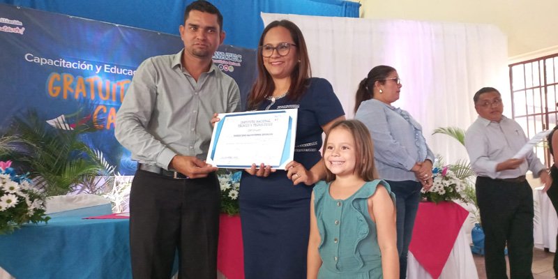 933 graduados para el fortalecimiento de la  Educación Técnica en Nicaragua