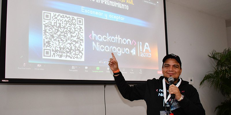 Clausura segundo día Hackathon Nicaragua 2023 Inteligencia Artificial para la educación y el desarrollo humano