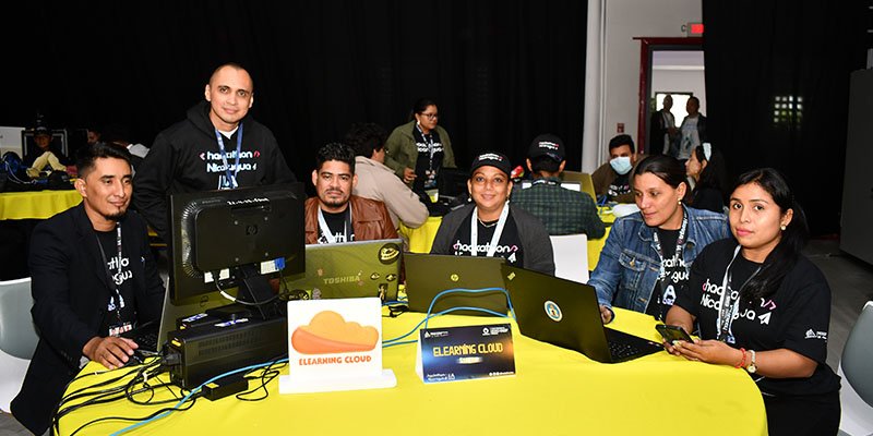 Clausura segundo día Hackathon Nicaragua 2023 Inteligencia Artificial para la educación y el desarrollo humano