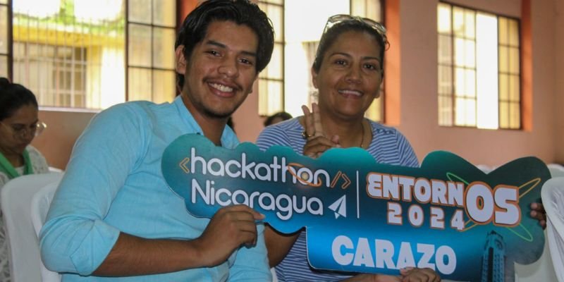 Derroche de arte y tecnología en el Ideathon Carazo 2024.
