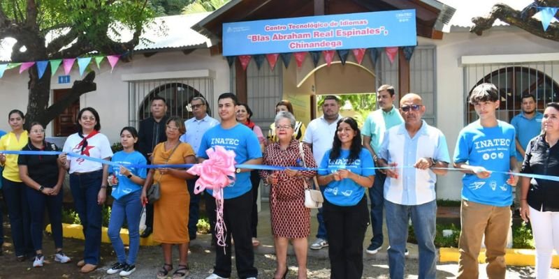 En alegría y victoria, Chinandega inaugura un nuevo  Centro Tecnológico de Idiomas