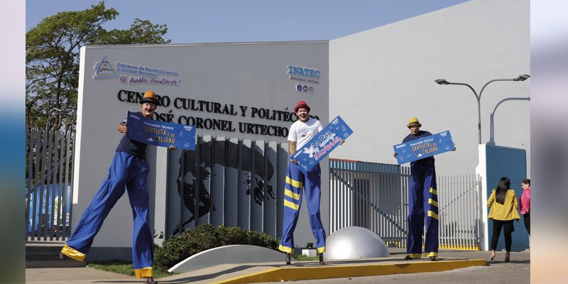 ¡No volverá el Pasado! Nicaragua inaugura Centro Cultural y Politécnico José Coronel Urtecho