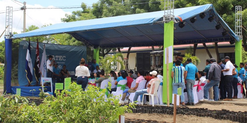 Desde la Educación técnica nace un nuevo Pulmón Verde en Masaya