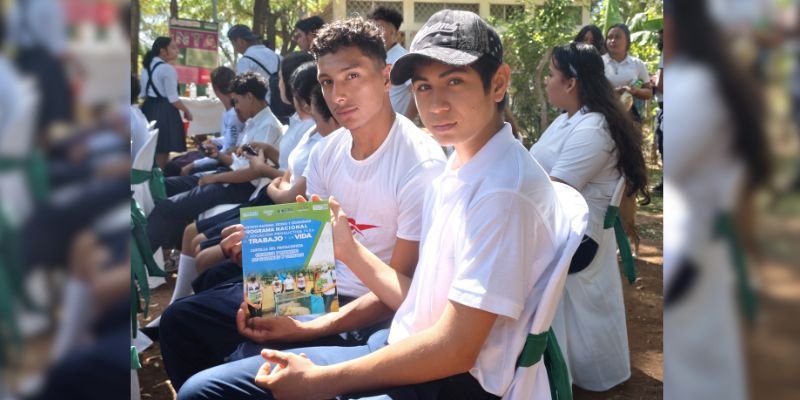 Jóvenes de Carazo fortalecen habilidades agropecuarias con el Programa Nacional Vocación Productiva