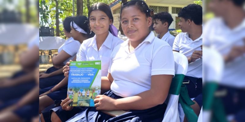 Jóvenes de Carazo fortalecen habilidades agropecuarias con el Programa Nacional Vocación Productiva
