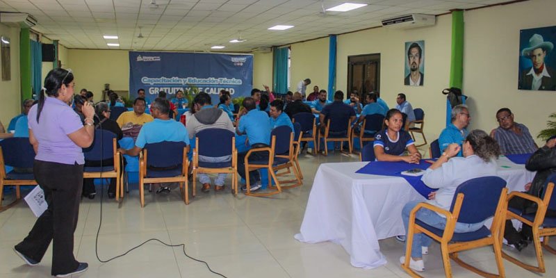 Maestros participan en Intercambios Didácticos y Pedagógicos para Fortalecer la Calidad de la Educación Técnica en Chinandega, Granada y Chontales